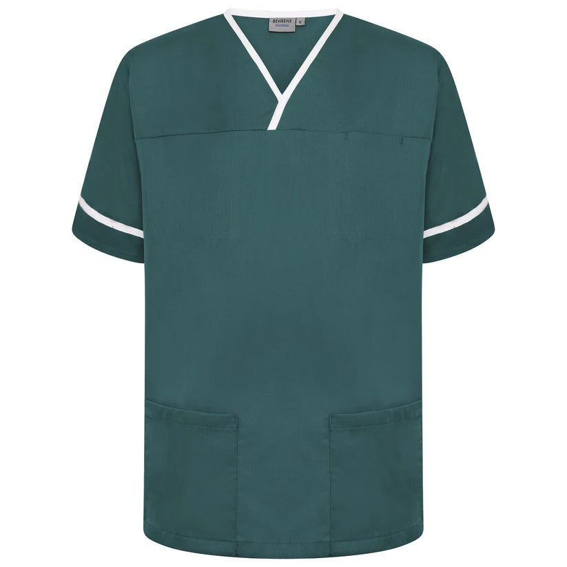 Contrast Trim  Smart Scrub Top