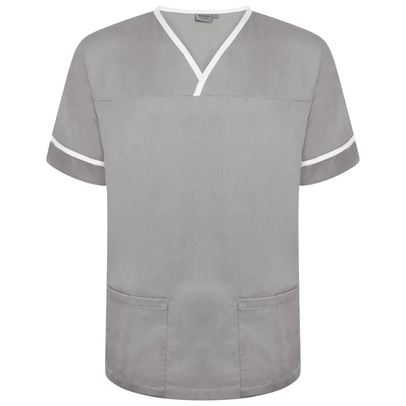 Contrast Trim  Smart Scrub Top